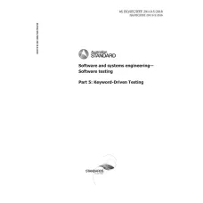 AS ISO/IEC/IEEE 29119.5:2018