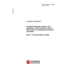 AS ISO 14649.11-2004 AS ISO 14649.11-2004