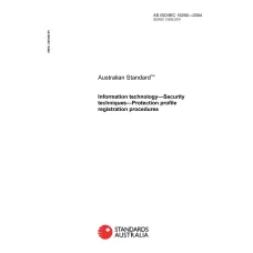 AS ISO IEC 15292-2004