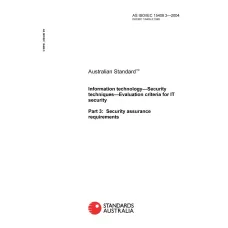 AS ISO IEC 15408.3-2004 AS ISO IEC 15408.3-2004