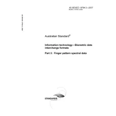 AS ISO IEC 19794.3-2007 AS ISO IEC 19794.3-2007