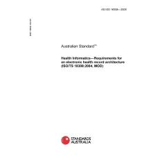AS ISO 18308-2005