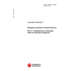 AS ISO 10993.17-2004 AS ISO 10993.17-2004