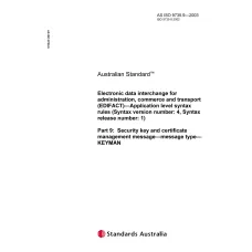 AS ISO 9735.9-2003