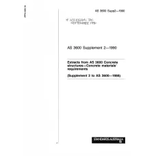 AS 3600 SUPP 2-1990 AS 3600 SUPP 2-1990