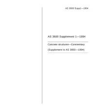 AS 3600 SUPP 1-1994