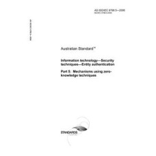 AS ISO/IEC 9798.5-2006