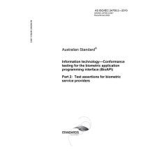 AS ISO/IEC 24709.2-2010