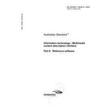 AS ISO/IEC 15938.6-2005