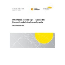 AS ISO/IEC 39794.6:2023