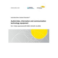 AS/NZS 62368.1:2022 PDF